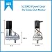 RV Power Gear Slide Out Motor, PN 523900 523143 523983 521976 Slide Out Motor Replacement Gearbox Motor, Double Shaft 12V -2 Year Warranty