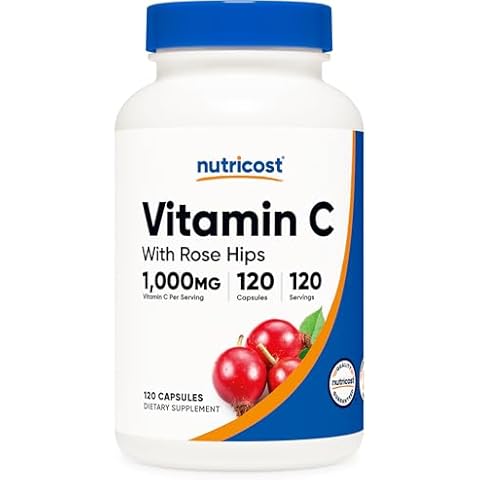Nutricost Vitamin C with Rose Hips Cover