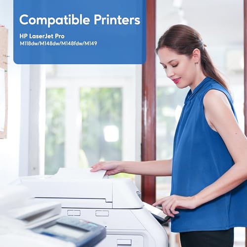 Image of WEAREC Compatible Toner Cartridge Replacement for HP 94A with LaserJet M148, M118, M149 LaserJet Pro MFP M118dw M148dw M148fdw M149fdw (Black 4 Pack)
