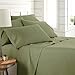 Southshore Fine Living, Inc. 21-Inch Deep Pocket King Sheet Set, 6-Piece Sage Green King Size Sheets Set, Full Elastic Fitted Sheet, Oversized Flat, 4 Pillow Cases, Sage Green Sheets