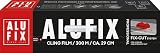 ALUFIX Frischhaltefolie/Lebensmittelfolie Fix-Cut/PVC/29 cm x 300 m/Transparent/Ergonomische packung/Gastronomie