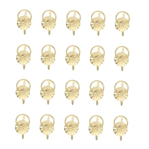 Abaodam 30個 小型 ボックス用引き出しノブ 丈夫で実用的なジュエリー収納取っ手 ラウンドリングデザインで引き出し操作が簡単