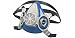 MSA (Mine Safety Appliances) 815452 Large Advantage 200 LS Series Half Mask Air Purifying Respirator, English, 1.534 fl. oz, Plastic, 1" x 1" x 1"
