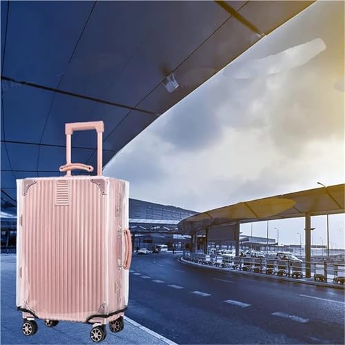 Luggage Covers Transparent For Travel Protective Luggage Case With Handle Dustproof Waterproof Practical Design(Size 1)2