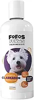 Shampoo Clareador 500ml para Cães e Gatos - Pelos mais Brancos