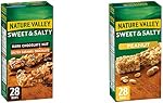 Nature Valley Sweet & Boîte de variétés de Granola salé & Doucement & Barres de granola à arachides salées