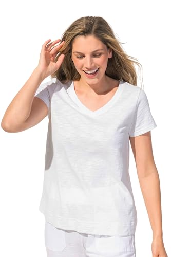 Peruvian Cotton Base Tee with Textured Fabric by Escape by Habitat Clothes
