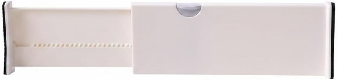 No-Gap Drawer Organization, Adjustable Telescopic Divider for Kitchen Utensils & Desk Supplies in ABS Plastic
