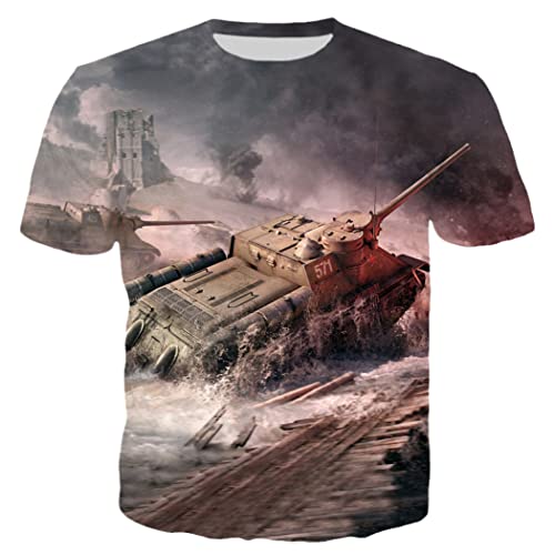 T-shirt imprimé 3D débardeur homme vêtement été respirant série A-10 L