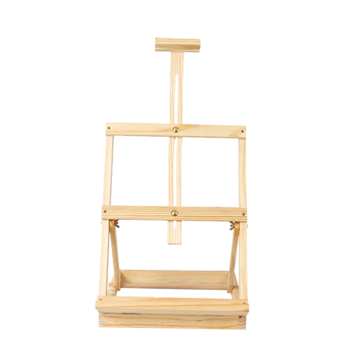 NUOBESTY Cavalletto da Tavolo in Legno per Artisti, Cavalletto Artistico