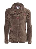 jacke taupe 2 seitliche Eingrifftaschen Geographical Norway G-Ursinia Fleece Jacke - Taupe - 3/L