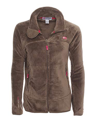 Preisvergleich Produktbild Geographical Norway Damen Fleecejacke Upaline Taupe S
