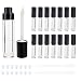 COSIDEA 14pcs empty 8ml big wand lip gloss tube concealer tube packing (Black)