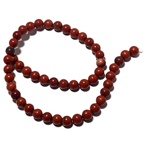 Jaspe rouge perles 8mm LKBEADS pour bracelets de lithothérapie faits main