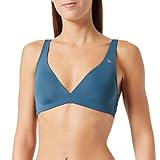 Invisible under a T-shirt Emporio Armani Underwear Women\'s 1645932F38420731 Padded Bralette Bra, Blue, M