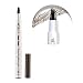 Music Flower liquid eyebrow pencil with four tips brow tattoo pen (Dark Grey)
