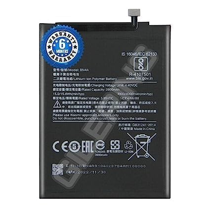 Image of Original BN4A Battery for Redmi Note 7 Pro /7 / 7S / M1901F7C / M1901F7G / M1901F7S Battery with 6 Month Warranty** (CC186)