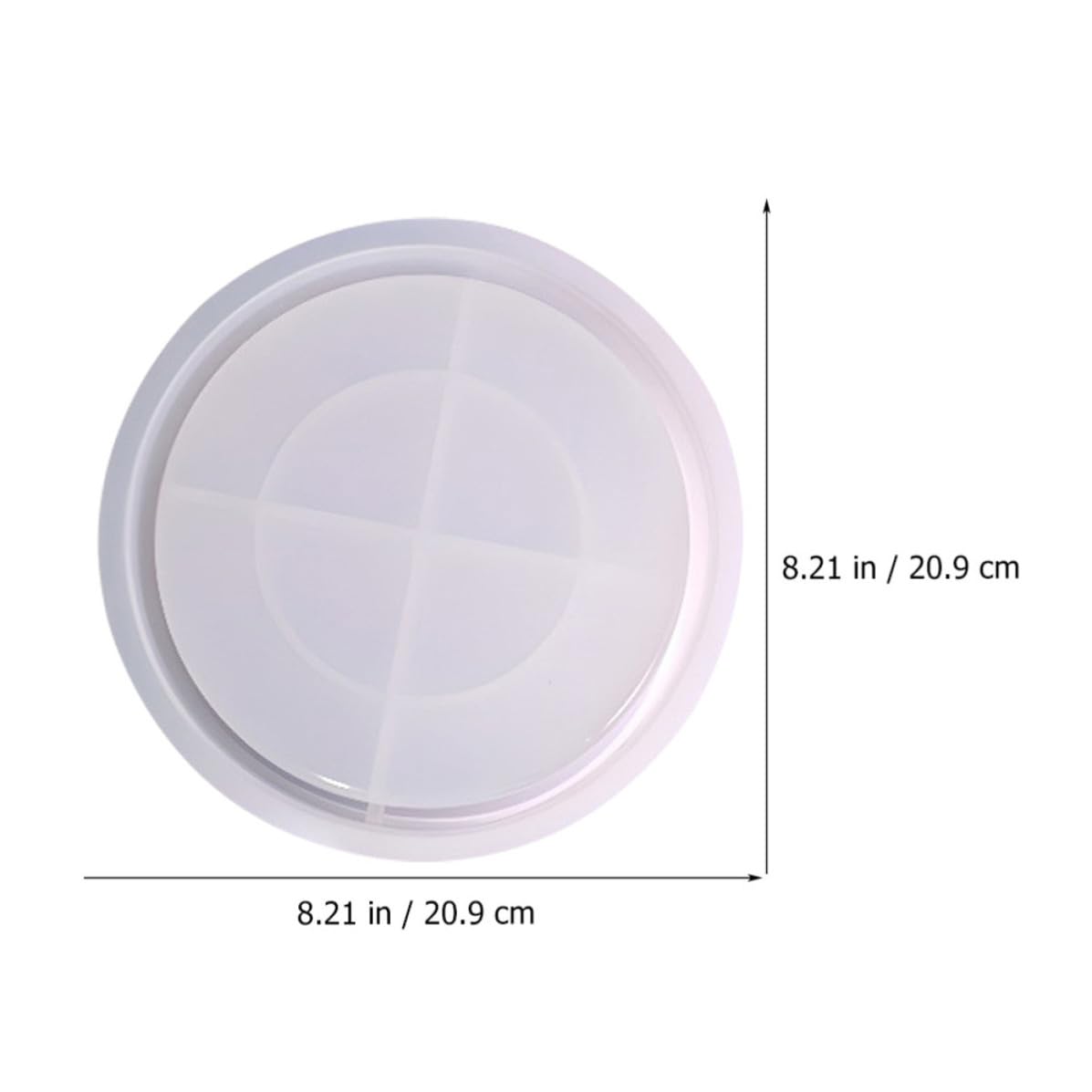 Molde de Silicona Flexible para Manualidades Diseño Desmontable, Resistente y Lavable, Adecuado para Cubos de Almacenamiento en Bricolaje DIY