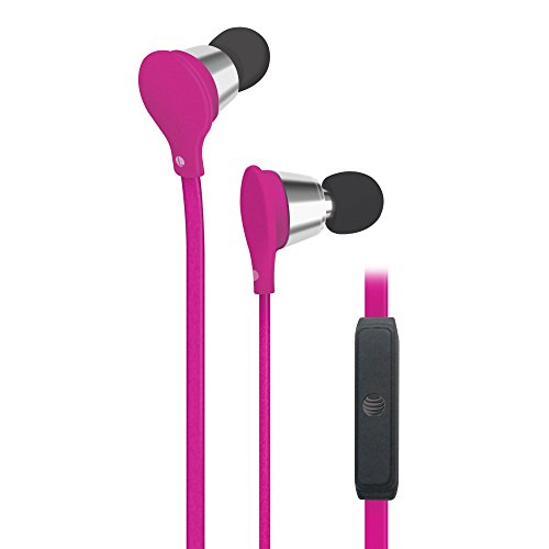 AT&T Jive Music + Calls Stereo Headphones - Pink (EBM01)