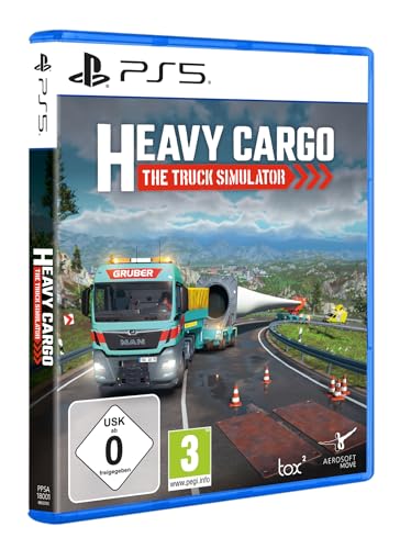 Aerosoft Heavy Cargo – The Truck Simulator | Realistische LKW- & Schwertransport-Simulation für PS5 mit Open World, MAN Trucks & authentischer Fahrsimulation