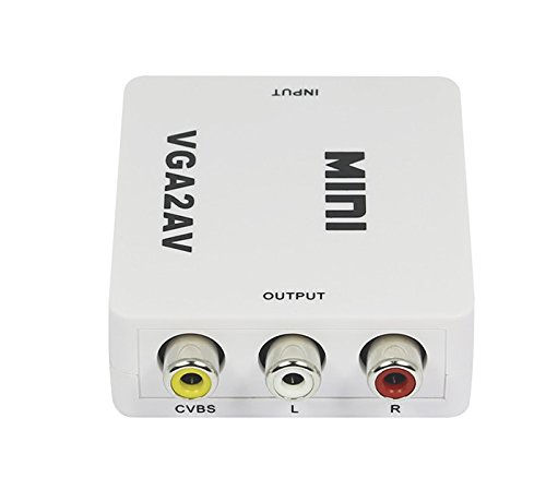 Amazon | origin VGA⇒AV（コンポジット）変換アダプタ 音声出力 NTSC