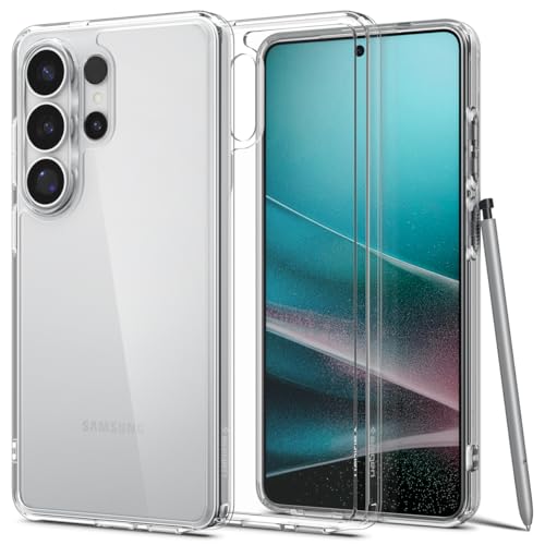Image of Spigen Ultra Hybrid | Samsung Galaxy S26 Ultra Case [Transparent] [Air Cushion Protection] Galaxy S26 Ultra Back Cover | TPU+PC - Crystal Clear