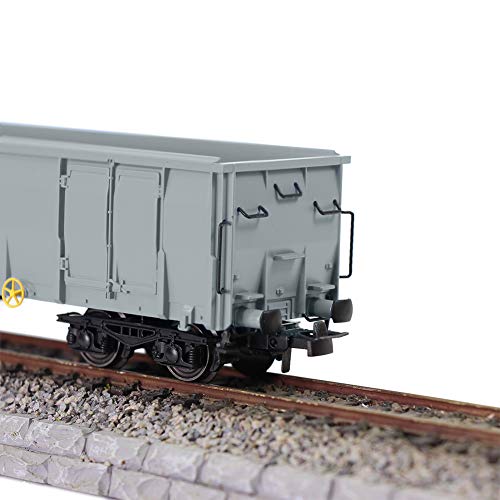 Evemodel 3Stk H0 Offener Güterwagen Hochbordwagen Transport Containerwagen Eaos der SBB Modellbau Dekor