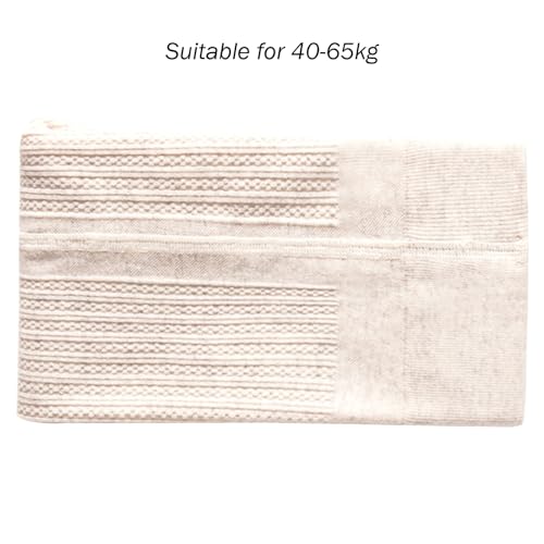 Cable Knit Tights with High Elastic Waist - Twisted Knitted Striped Cotton Thick Tights for Warm Autumn Winter2