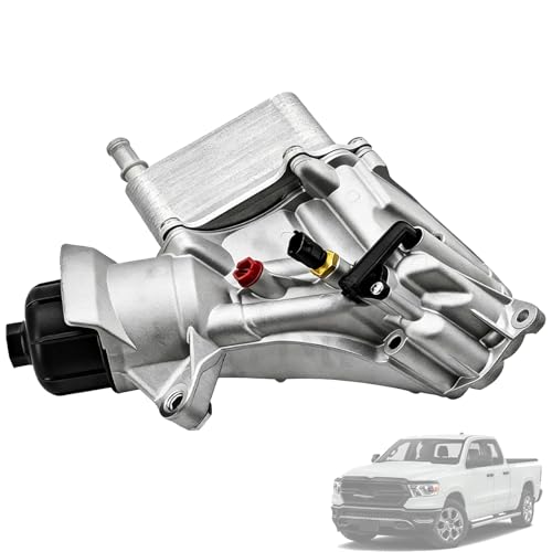 Aluminum Engine Oil Cooler and Oil Filter Housing Adapter