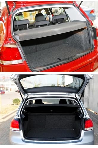 Cubierta de carga VW Golf 4 antirrobos para proteger accesorios interiores 6