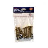 Master Plumber 403741 MP Brass Toilet Bolt, 10-Pack