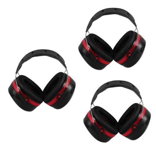 Protection auditive pour la tonte et la chasse | Lot de 3 casques antibruit d'oreille Housoutil