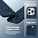 SuydanBox Magnetic for iPhone 16 Pro Case, Compatible with MagSafe, [Full Camera Protection][Screen Protector] Silicone Shockproof Protective Phone Case for iPhone 16 Pro 6.3