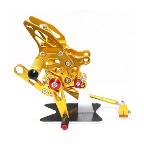 Cale pied moto en aluminium CNC 6061 robuste et sur mesure pour Aprilia RSV4