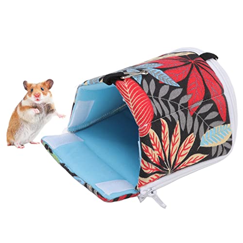 BORDSTRACT Pequeno Ninho De Hamster Para Animais Estimação, Cama Removível Respirável E Confortável