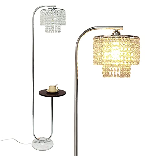 Arc Crystal Floor Lamp