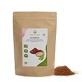 🤎 Polvo de cacao: Los granos de cacao son las semillas de un árbol de hoja perenne nativo de la selva amazónica que crece alrededor del ecuador. En la antigüedad, los aztecas usaban los granos de cacao como moneda de cambio, trueque valioso y moneda. El cacao en polvo se obtiene de los granos de cacao secos, molidos suave y finamente.
