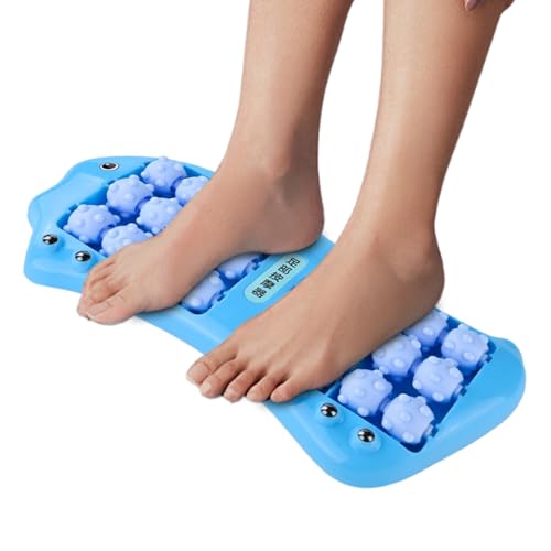 Rouleau de massage pour les pieds à 24 roulettes et perles magnétiques