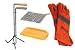 Produktbild Petromax Feuertopf (Dutch oven) Zubehör Set "Schaber + Ringreiniger + Feuerhandschuhe + Profi-Deckelheber"