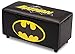 Delta Children DC Comics Batman Upholstered Storage Bench for Kids | Perfect for Bedrooms/Playrooms/Living Rooms | Features Fun Graphics of Batman