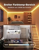 Govee COB Strip Light 2, RGBIC LED Streifen 3m, 1.000K-10.000K mit Matter – Ansicht 4