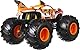 Hot Wheels Monster Trucks, Oversized Monster Truck, Die-Cast-Spielzeugtruck im Maßstab 1:24 mit riesigen Rädern und coolen Designs, JDR02