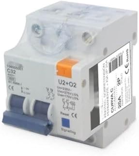Fehlerstromschutzschalter 1P+N 25A 0,030A 6KA Klasse C. Perfekt zum Schutz von Stromkreisen. Hohe Effizienz und Sicherheit garantiert, stellen Sie Ihre elektrische Seelenfrieden sicher.