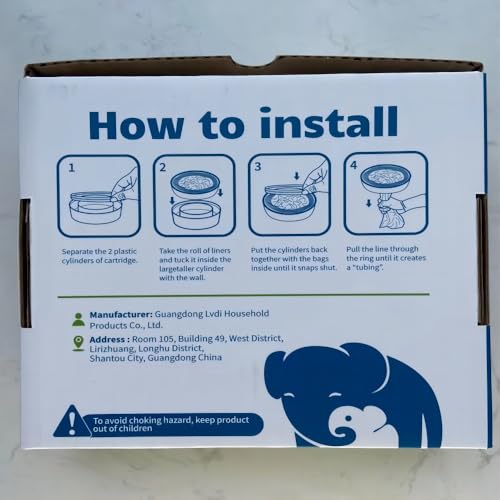 Bolsas de recambio para cubo de pañales Pai Home 5 unidades miniatura 4