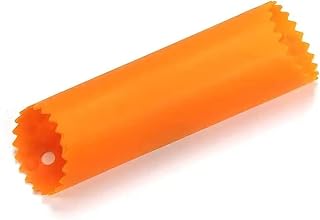 Garlic Peeler Garlic Skin Remover Roller Silicone Garlic Tube Rollers Skin Remover Garlic Roller Peeling Tube Tool for Useful Kitchen Tools (Orange)
