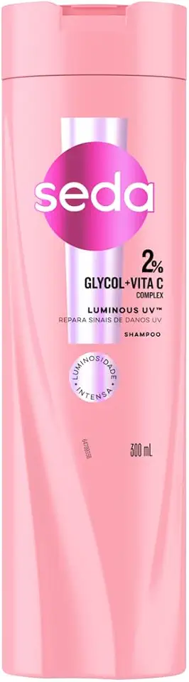Seda Luminous UV Shampoo 2% Glycol e Vita C Complex 300ml