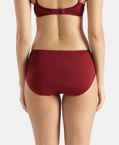 Image of Jockey 1802 Women High Coverage Micro Modal Elastane Stretch Hipster