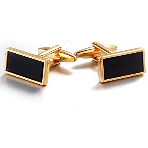Set de Mancuernas para Hombre Daesar Dorado y Negro miniatura 2