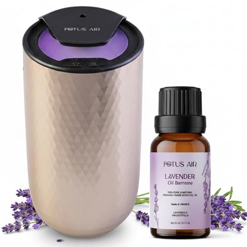 Waterless Essential Oil Diffuser with Lavender Oil