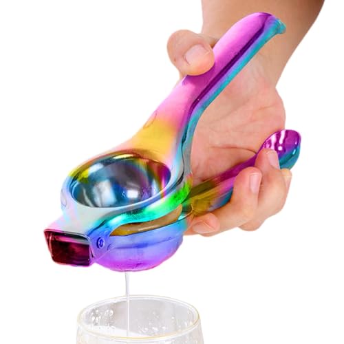 Presse Citron,Presse Citron - Presse-citron portatif - Poignée antidérapante manuelle, presse-agrumes, commodité portative pour la cuisine et le bar